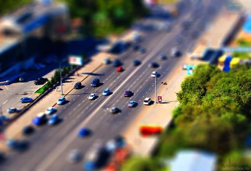 Обо всем - Tilt-shift фотографии, подборка (74 фото, 11 роликов)